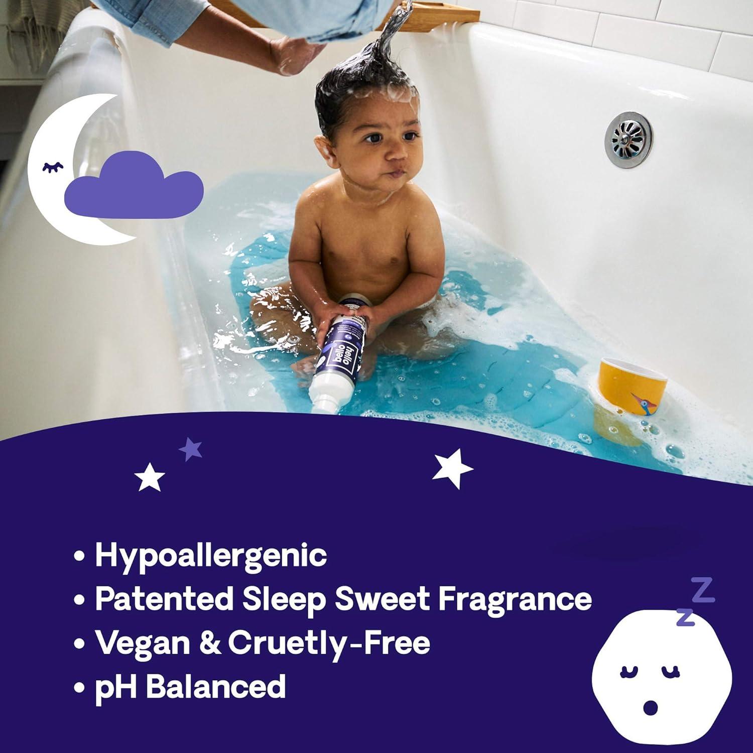 image:imageHello Bello Baby Shampoo amp Body Wash Honeysuckle Bloom Scented 10oz BottleSweet Sleep