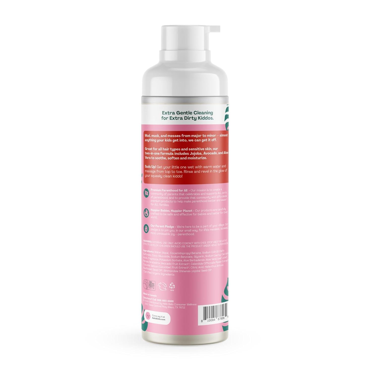 image:imageHello Bello Baby Shampoo amp Body Wash Honeysuckle Bloom Scented 10oz BottleWatermelon