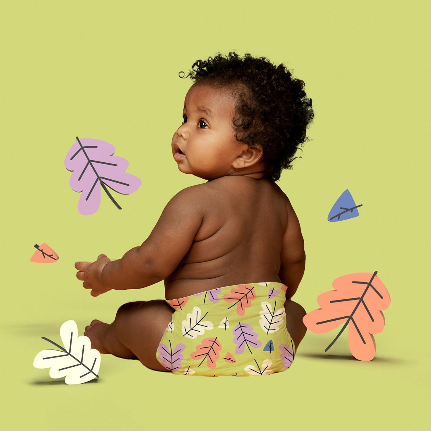 image:imageHello Bello Dr Seuss Babies Premium Diapers Size 1 82 Count Softness amp Protection for Sensitive SkinHappy Camper Live Leaf Love