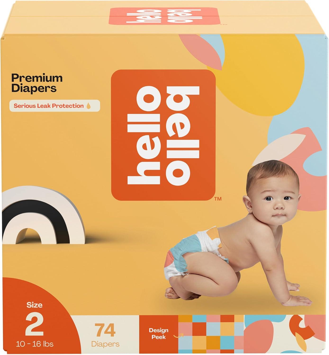 image:imageHello Bello Dr Seuss Babies Premium Diapers Size 1 82 Count Softness amp Protection for Sensitive SkinHoneysuckle
