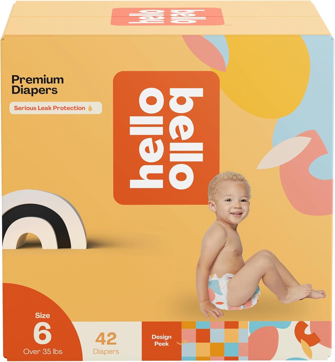image:imageHello Bello Dr Seuss Babies Premium Diapers Size 1 82 Count Softness amp Protection for Sensitive SkinHoneysuckle