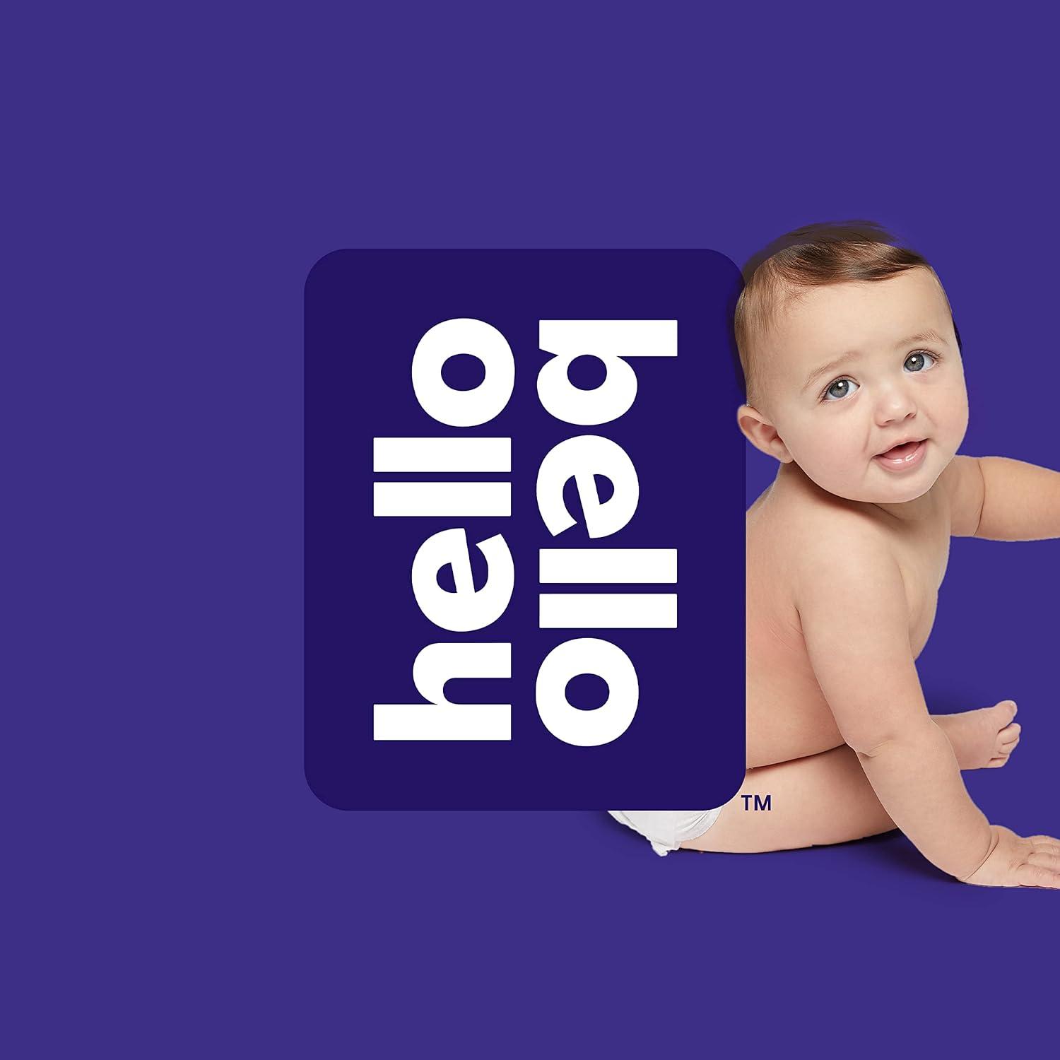 image:imageHello Bello Premium Overnight Baby Diapers Size 3 24 Count Unisex Ultra Absorbent and Soft Disposable Diapers for Babies and ToddlersSize 3 1424 Pound Pack of 2
