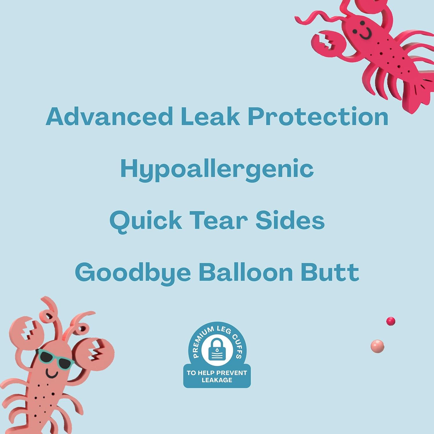 image:imageHello Bello Premium Swim Diapers I Affordable and EcoFriendly Disposable Swim Dipes for Babies and Kids I Size MediumSmall 16 28 Pound Pack of 2