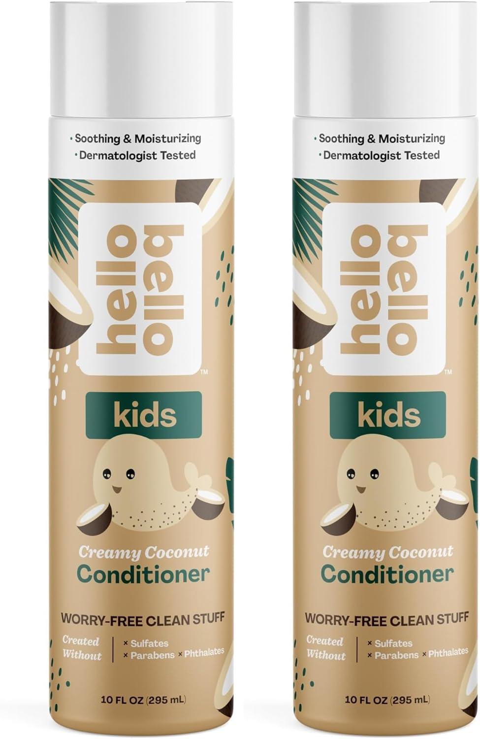 image:imageHello Bello Soft Lavender Conditioner Hypoallergenic pHBalanced amp DermatologistTested Plant Based Formula for Babies and Kids 10 FL OzCoconut