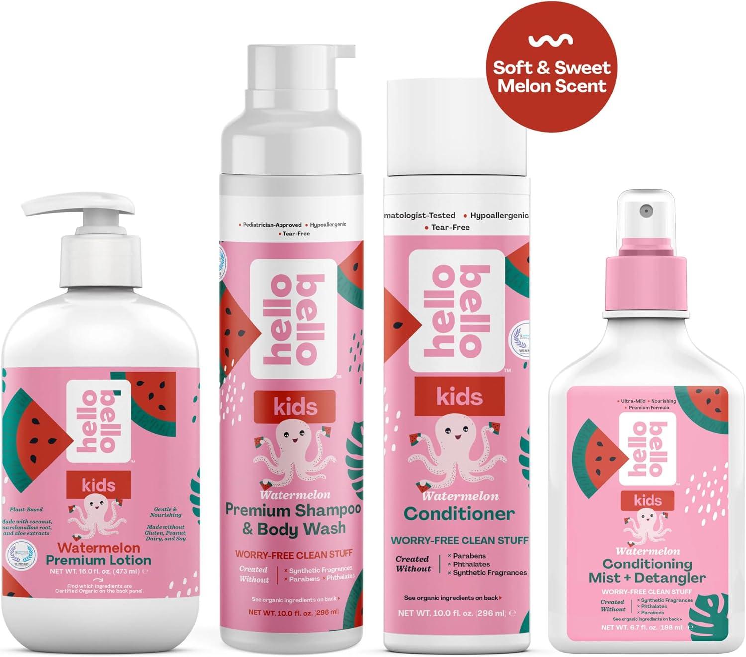 image:imageHello Bello Soft Lavender Conditioner Hypoallergenic pHBalanced amp DermatologistTested Plant Based Formula for Babies and Kids 10 FL OzWatermelon