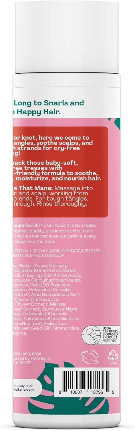 image:imageHello Bello Soft Lavender Conditioner Hypoallergenic pHBalanced amp DermatologistTested Plant Based Formula for Babies and Kids 10 FL OzWatermelon