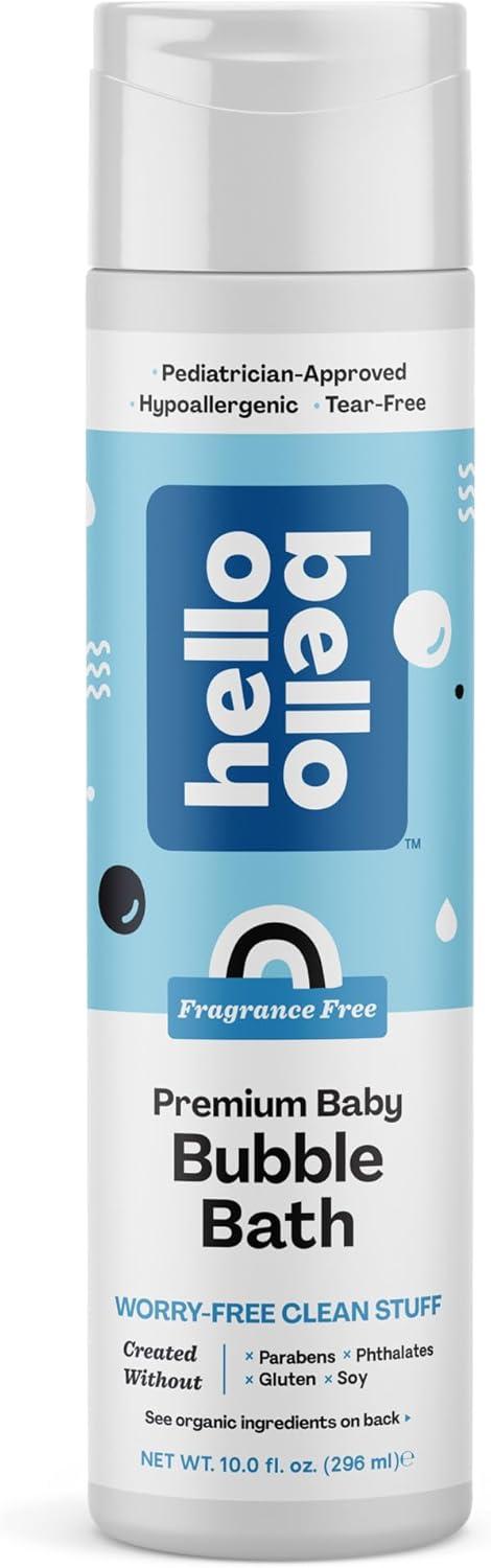 image:imageHello Bello UltraHydrating Baby Bubble Bath Soft Lavender Scented Tear Free amp Safe for Sensitive Skin 10oz BottleFragrance Free