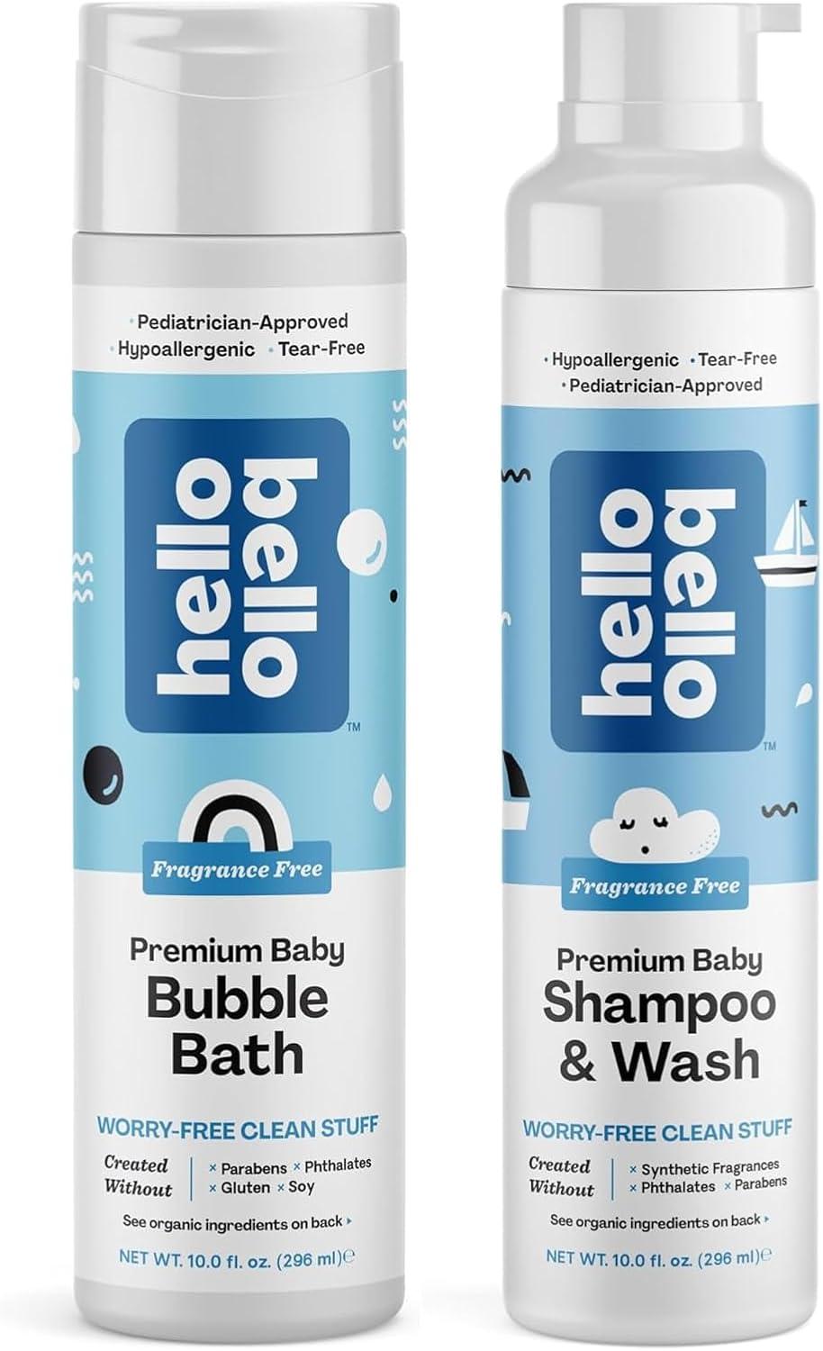 image:imageHello Bello UltraHydrating Baby Bubble Bath Soft Lavender Scented Tear Free amp Safe for Sensitive Skin 10oz BottleFragrance Free