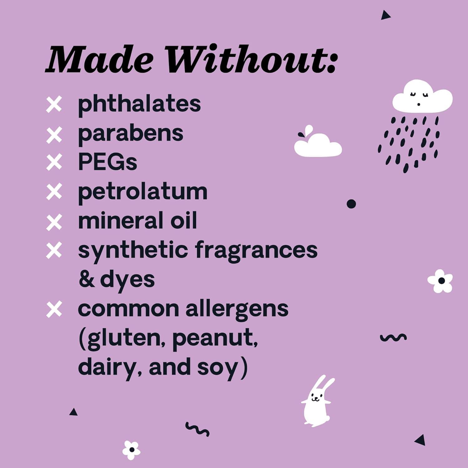 image:imageHello Bello premium Baby Lotion Vegan and Cruelty Free Moisturizing NonGreasy Lotion for babies and Kids Fragrance Free 85 FL Oz 1 PackLavender