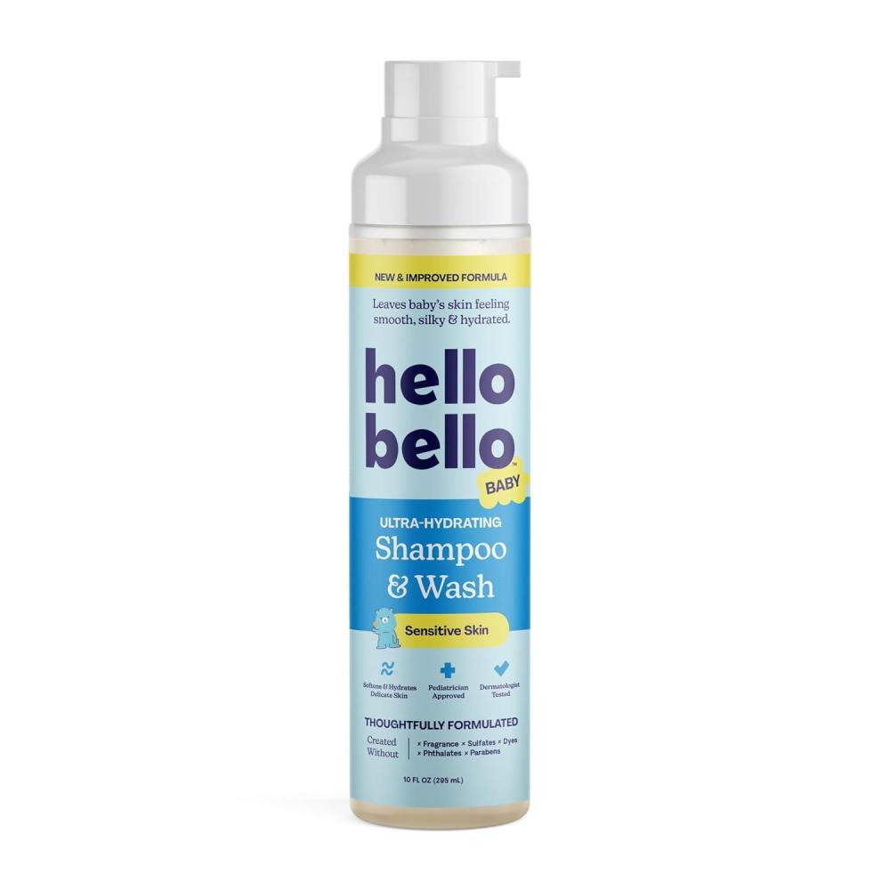 image:imageHello Bello Baby Shampoo amp Body Wash Honeysuckle Bloom Scented 10oz BottleFragranceFree