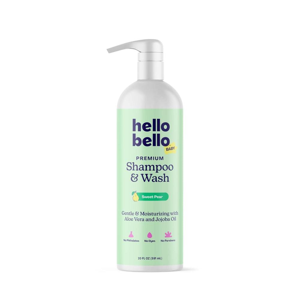 image:imageHello Bello Baby Shampoo amp Body Wash Honeysuckle Bloom Scented 10oz BottleSweet Pear