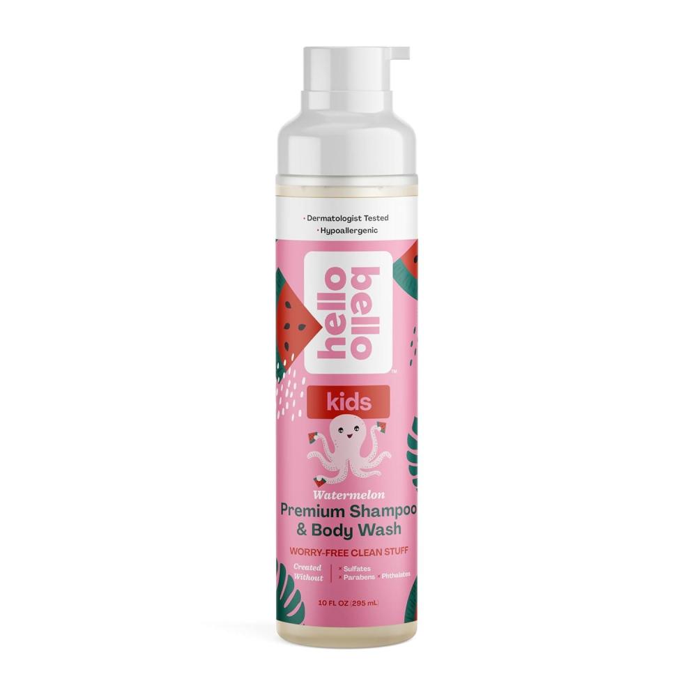 image:imageHello Bello Baby Shampoo amp Body Wash Honeysuckle Bloom Scented 10oz BottleWatermelon