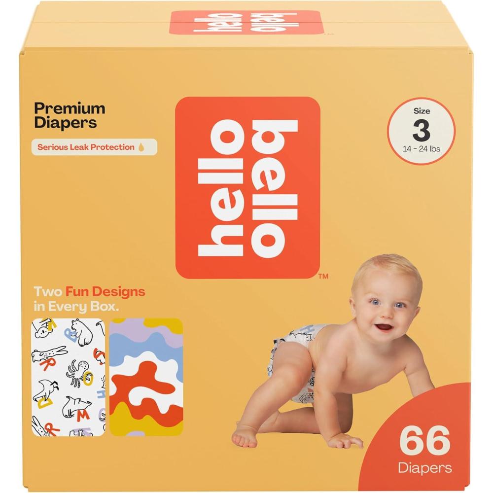 image:imageHello Bello Dr Seuss Babies Premium Diapers Size 1 82 Count Softness amp Protection for Sensitive SkinCapital Critters Get in the Groove
