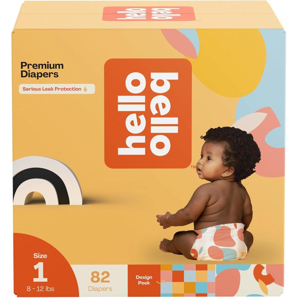 image:imageHello Bello Dr Seuss Babies Premium Diapers Size 1 82 Count Softness amp Protection for Sensitive SkinHoneysuckle