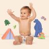 Hello Bello Diapers, Size 1 (8-12 lbs) Flower Child, 128 Count Value Pack of Premium Disposable Baby Diapers, Hypoallergenic with Soft, Cloth-Like Feel(Happy Camper)