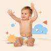 Hello Bello Diapers, Size 1 (8-12 lbs) Wild Cats, 32 Count of Premium Disposable Baby Diapers, Hypoallergenic with Soft, Cloth-Like Feel(Brighter Days)