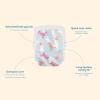Hello Bello Premium Swim Diapers I Affordable and Eco-Friendly Disposable Swim Dipes for Babies and Kids I Size Medium(Medium (Pack of 18))