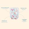 Hello Bello Premium Swim Diapers I Affordable and Eco-Friendly Disposable Swim Dipes for Babies and Kids I Size Medium(Small (16 – 28 Pound) (Pack of 4))