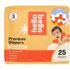 Hello Bello Diapers, Size 1 (8-12 lbs) Flower Child, 128 Count Value Pack of Premium Disposable Baby Diapers, Hypoallergenic with Soft, Cloth-Like Feel(Get in the Groove)