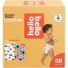 Hello Bello Dr. Seuss Babies Premium Diapers, Size 1, 82 Count: Softness & Protection for Sensitive Skin(Busy Bees & Hive Five Designs)