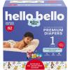 Hello Bello Dr. Seuss Babies Premium Diapers, Size 1, 82 Count: Softness & Protection for Sensitive Skin(Dr. Seuss Babies)