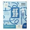Hello Bello Extra Gentle Unscented Baby Wipes, Plant Based, Made with 99% Water and Aloe for Babies and Kids, 60 Count (Pack of 10) Total 600 Count