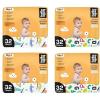 Hello Bello Premium Baby Diapers Size 1, 128 Count of Disposable, Extra-Absorbent, and Hypoallergenic Baby Diapers with Snug and Comfort Fit, Alphabet Soup (64) and Sleepy Sloth (64)
