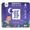 Hello Bello Premium Overnight Baby Diapers Size 3, 24 Count, Unisex, Ultra Absorbent and Soft Disposable Diapers for Babies and Toddlers(Size 4 (22-37 Pound))