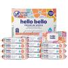 Hello Bello Premium Wipes, Designed for Sensitive Skin with Chamomile & Aloe Extracts, Rosy Posy (12 Resealable Packets = 720 Total Wipes)(Flower Pop)