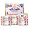 Hello Bello Premium Wipes, Designed for Sensitive Skin with Chamomile & Aloe Extracts, Rosy Posy (12 Resealable Packets = 720 Total Wipes)(Rosy Posy)