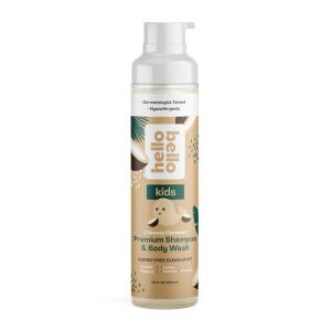 Hello Bello Baby Shampoo & Body Wash, Honeysuckle Bloom Scented, 10oz Bottle(Coconut)