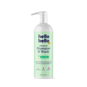 Hello Bello Baby Shampoo & Body Wash, Honeysuckle Bloom Scented, 10oz Bottle(Sweet Pear)