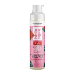 Hello Bello Baby Shampoo & Body Wash, Honeysuckle Bloom Scented, 10oz Bottle(Watermelon)