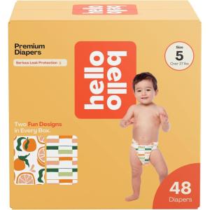 Hello Bello Dr. Seuss Babies Premium Diapers, Size 1, 82 Count: Softness & Protection for Sensitive Skin(Main Squeeze & Zesties for the Resties)