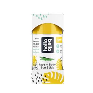 Hello Bello Kids SPF 50 Mineral Sunscreen Lotion – 10 Count Travel Packets – Water Resistant Broad Spectrum UVA + UVB Sun Protection(Sunscreen Stick – 50 SPF)