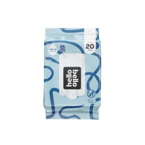 Hello Bello Premium Fragrance-Free Baby Wipes, with Chamomile & Aloe Extracts for Sensitive Skin – 12 Resealable Packs = 720 Total Wipes(20 Count (Pack of 1))