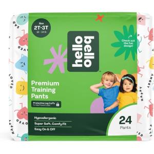 Hello Bello Premium Training Pants, Size 4T-5T (38+ lbs) Surprise Pack – 72 Count, Hypoallergenic with Soft, Cloth-Like Feel – Assorted Patterns for Boys(All About Feelings)