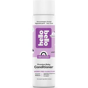 Hello Bello Soft Lavender Conditioner | Hypoallergenic, pH-Balanced & Dermatologist-Tested, Plant Based Formula for Babies and Kids | 10 FL Oz(Soft Lavender)