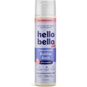 Hello Bello Ultra-Hydrating Baby Bubble Bath, Soft Lavender Scented, Tear Free & Safe for Sensitive Skin, 10oz Bottle(Lavender)