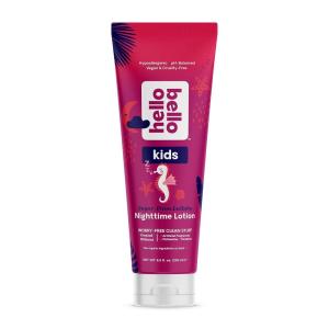 Hello Bello premium Baby Lotion | Vegan and Cruelty Free Moisturizing, Non-Greasy Lotion for babies and Kids | Fragrance Free | 8.5 FL Oz (1 Pack)(Sugar Plum Lullaby)