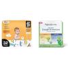 Hello Bello Premium Baby Diapers Size 1, 32 Count of Disposable Comfort Fit Diapers – Design: Sleepy Sloth + Hyland’s Baby – Organic Cough & Immune Day & Night Combo Pack (4 fl oz)