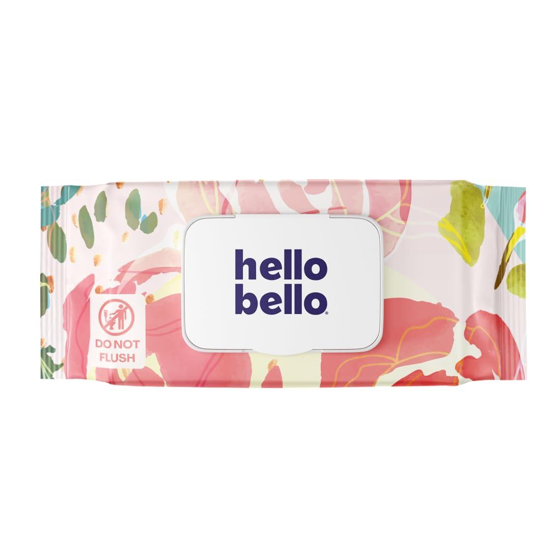 image:imageHello Bello Premium FragranceFree Travel Size Baby Wipes with Chamomile amp Aloe Extracts for Sensitive Skin 1 Resealable Pack 20 Total Wipes Pack of 5Rosy Posy