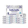 Hello Bello Premium Fragrance-Free Travel Size Baby Wipes, with Chamomile & Aloe Extracts for Sensitive Skin – 1 Resealable Pack : 20 Total Wipes (Pack of 5)(Playful Sketches)