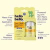 Hello Bello Mineral SPF 50 Face & Body Sunscreen Stick, Water Resistant and Reef Friendly Roll On Sun Protection, 1oz(Kids Sunscreen Stick – 50 SPF)