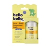 Hello Bello Mineral SPF 50 Face & Body Sunscreen Stick, Water Resistant and Reef Friendly Roll On Sun Protection, 1oz(Kids Sunscreen Stick – 50 SPF)